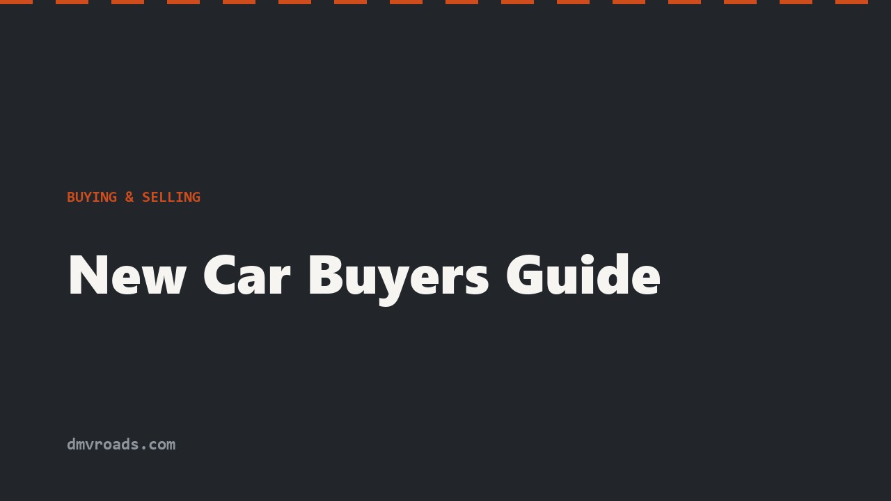 New Car Buyer's Guide — Pricing, Financing & Trade-Ins